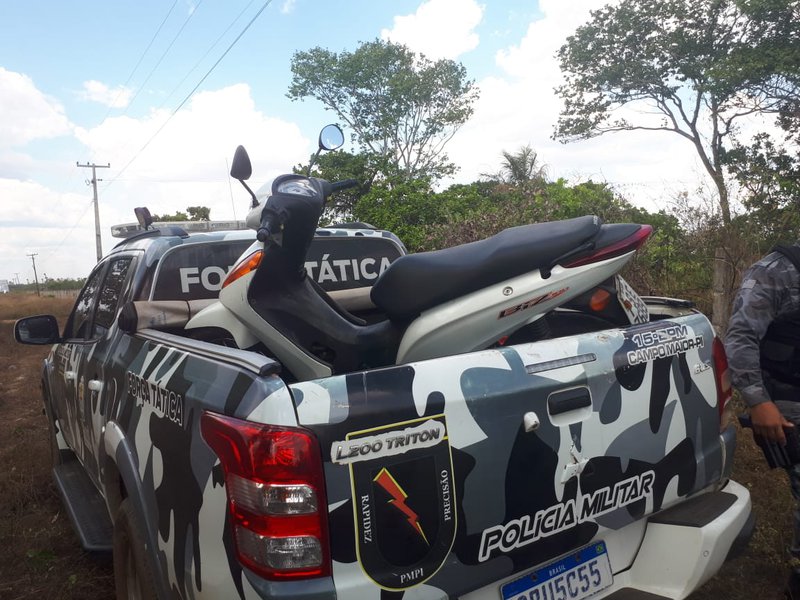 Polícia Militar do Piauí recupera moto furtada em outro estado