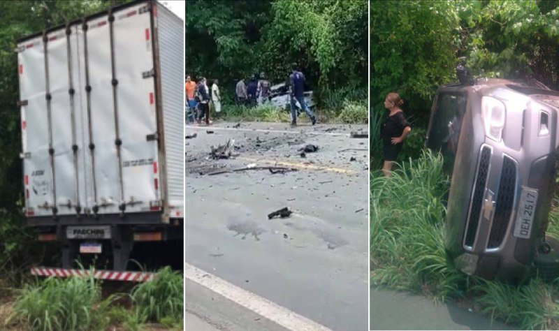 Colis O Entre Tr S Carros Mata Empres Rio Na Br Em Teresina