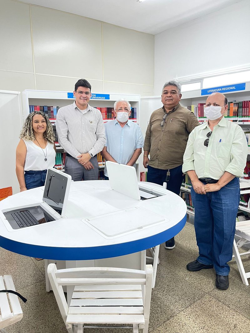 Semec Instala Biblioteca Virtual No Centro De Forma O De Professores