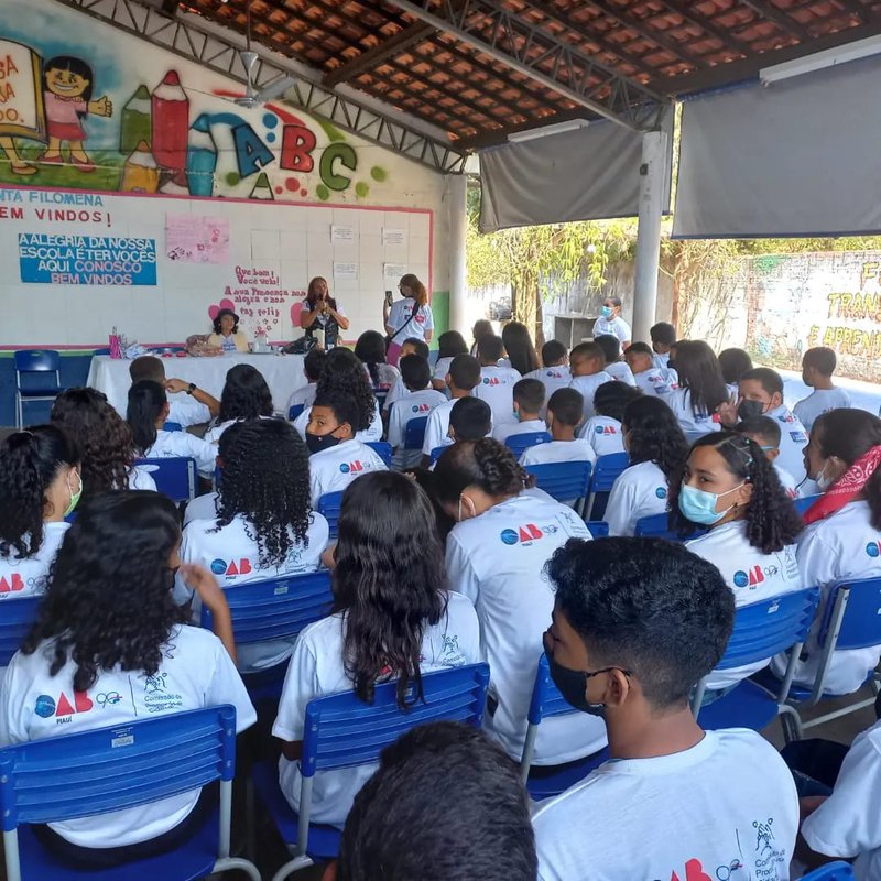 Palestra Leva Ensinamentos Sobre Cidadania Para Alunos De Escola