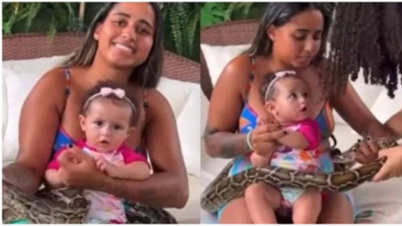 MC Loma fala das críticas após vídeo da filha cobra Descansem