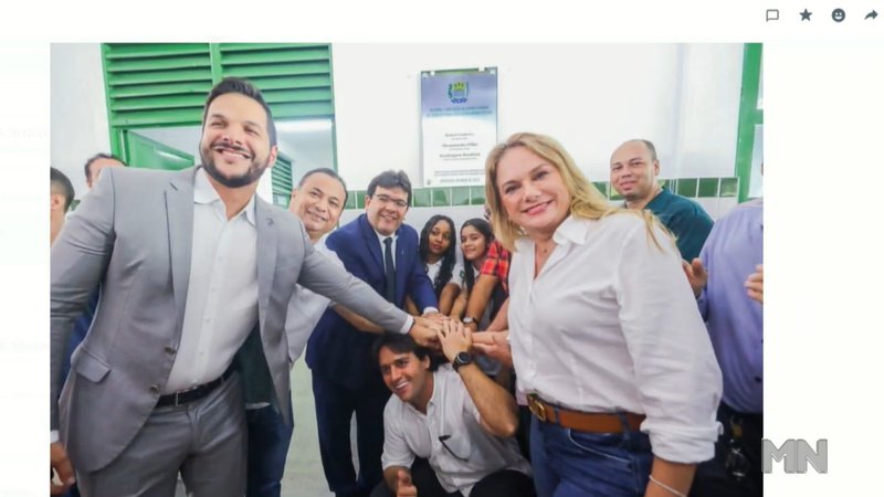 Rafael Fontelles Participa Da Entrega Da Reforma De CETI Em Beneditinos