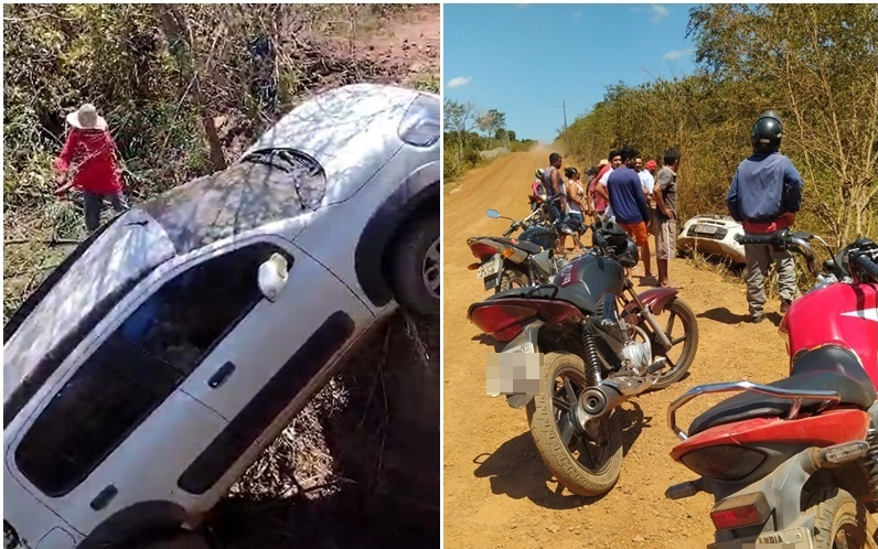 Motorista Perde Controle E Carro Cai Em Pontilh O No Norte Do Piau