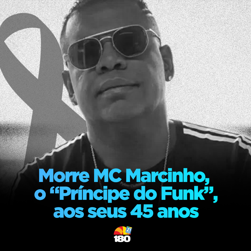 Urgente morre MC Marcinho o Príncipe do Funk aos 45 anos