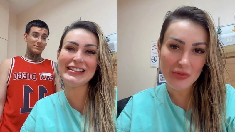 Andressa Urach Volta A Ser Internada Ap S Cirurgia De Emerg Ncia