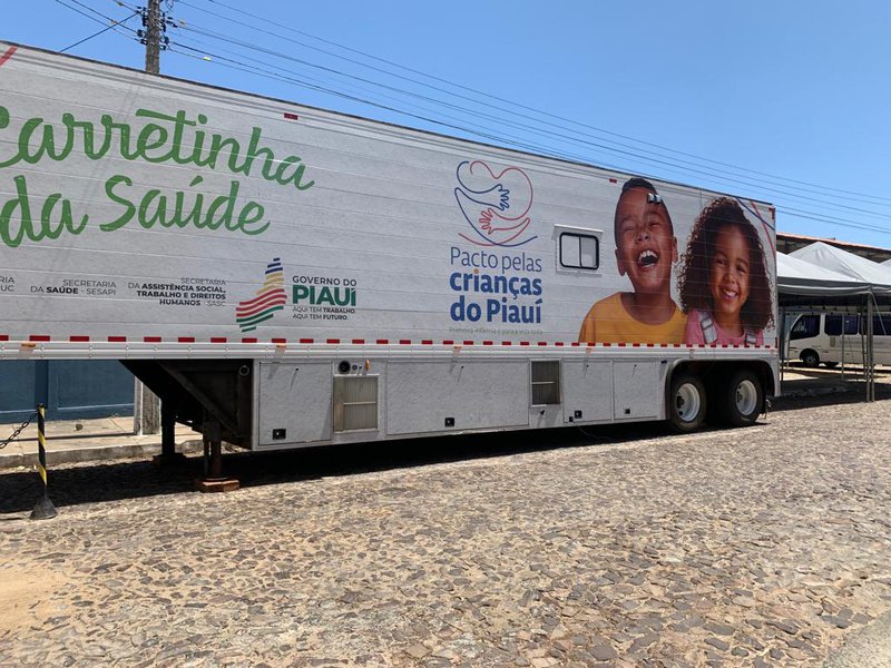 Carretinha da Saúde realiza atendimentos em São Gonçalo do Gurguéia e