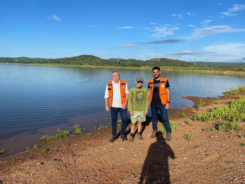 Defesa Civil realiza visitas técnicas em barragens na Operação Água e