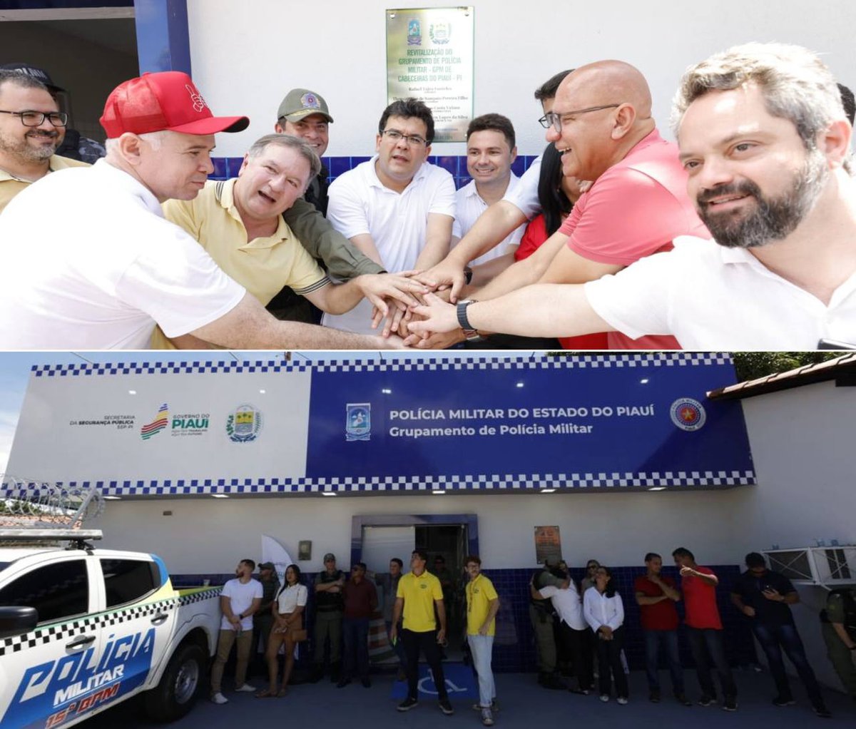 Governador Rafael Fonteles Inaugura A Reforma Do Gpm De Cabeceiras