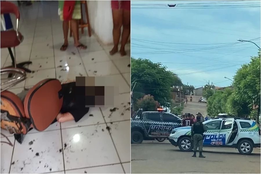 Homem Assassinado A Tiros Em Barbearia No Interior Do Piau