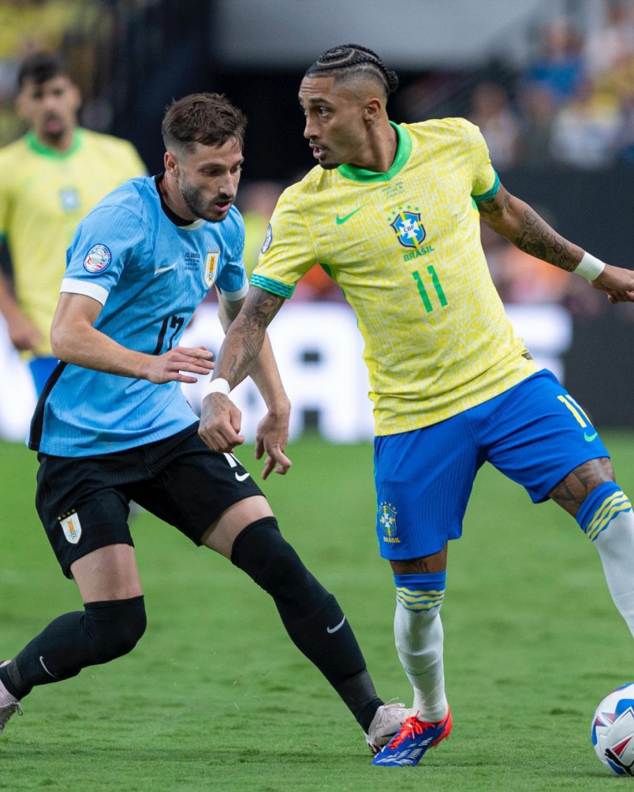 Brasil perde para o Uruguai nos pênaltis e é eliminado da Copa América