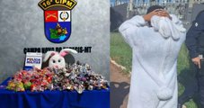 “Coelhinho de Páscoa” do CV é preso ao usar doces para atrair crianças