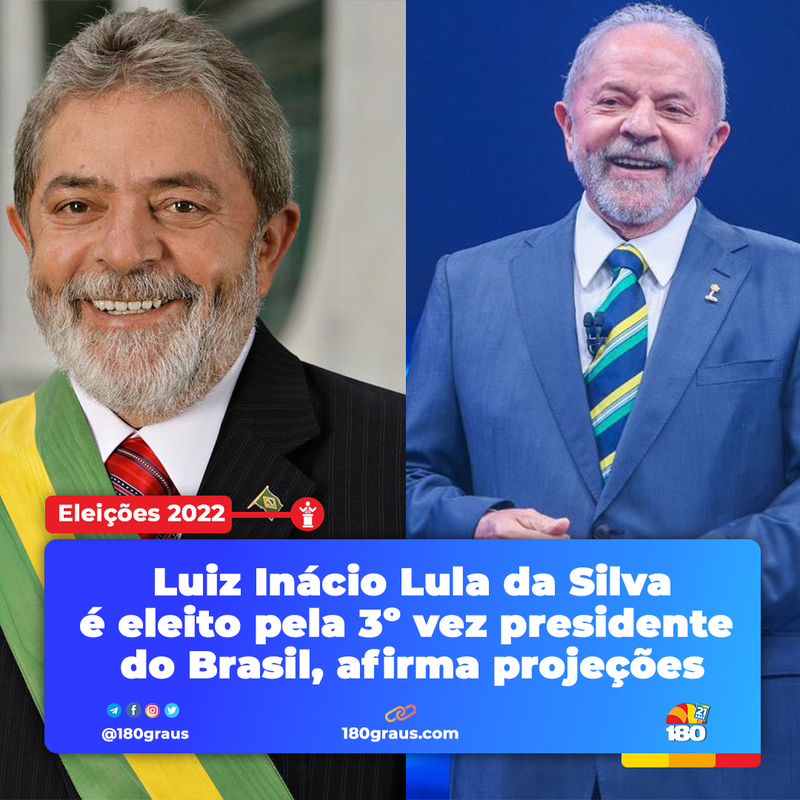 Luiz Inácio Lula Da Silva é Eleito Pela 3º Vez Presidente Do Brasil