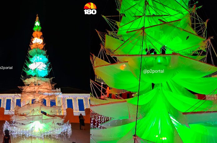 Árvore de Natal feita com 400 redes de dormir vira atração no Piauí e  viraliza: 'muito linda' - 180graus - O Maior Portal do Piauí