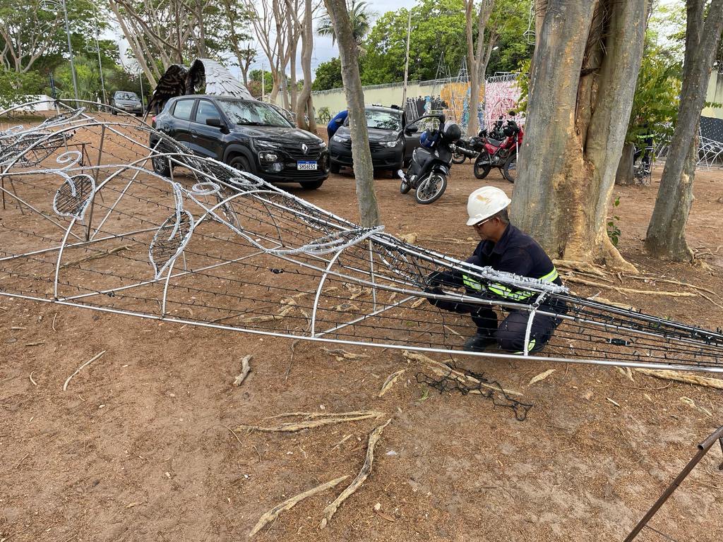 Em evento no Parque da Cidadania, Prefeitura inaugura decoração de ...