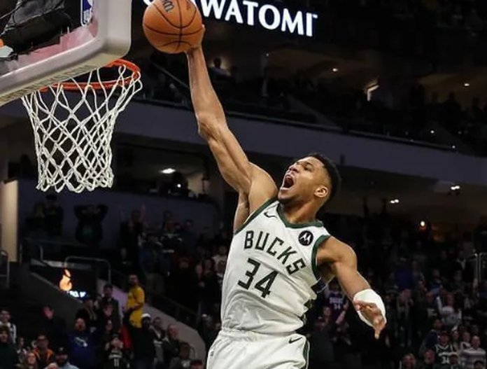 Armador Giannis Antetokounmpo, do Milwaukee Bucks, está de olho em