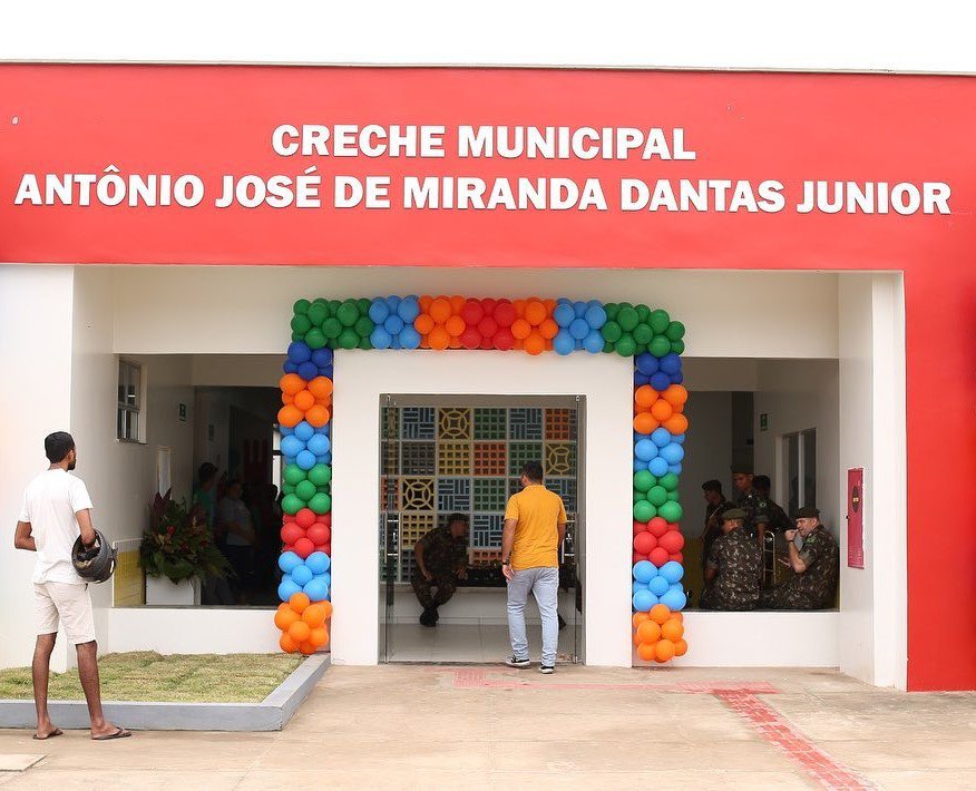 Prefeitura De Demerval Lob O Entrega Creche Municipal Que Atender Mais De Crian As