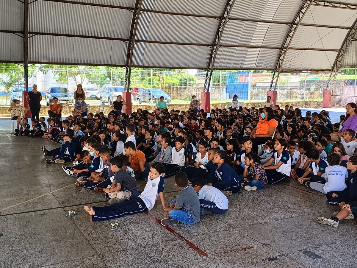 Escola Municipal Murilo Braga realiza palestras socioeducativas para ...