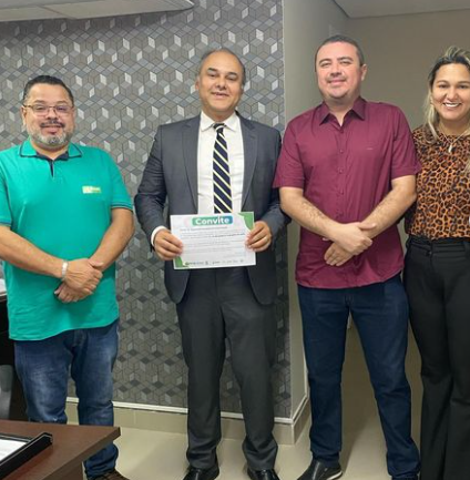 Deputado Firmino Paulo Recebe Convite Para Prestigiar A Bom Jesus