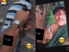 Vídeo mostra exato momento em que homem é executado a tiros por “rivais” na Zona Sudeste de Teresina (Foto: )