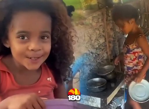 Criança do Piauí emociona ao pedir arroz e feijão como presente de aniversário