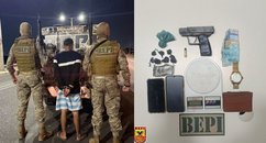 Jovem de 19 anos é preso com arma artesanal e drogas em Teresina