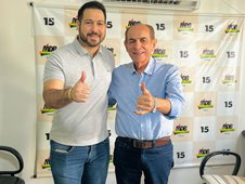 Marcelo Castro e Felipe Sampaio (Foto: )