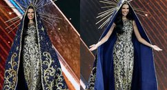 Piauiense emociona em Bangkok com traje típico inspirado em Nossa Senhora Aparecida no Miss Universo