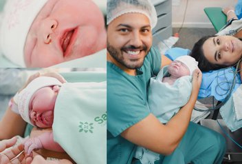 Bella nasce, primeira filha da deputada Bárbara do Firmino e do advogado Breno Macedo