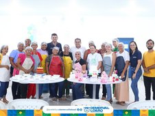 Curso de dolos confeitados é realizado com sucesso no município de Demerval Lobão (Foto: Equipe 180graus)