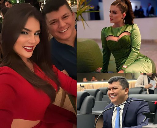 Deputado Rubens Vieira e vice-presidente da OAB-PI, Raylena Alencar, assumem relacionamento