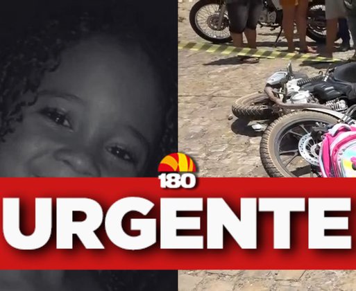 Criança de 4 anos morre em acidente entre moto e caminhão-pipa no Piauí