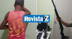 Homem é preso por posse ilegal de arma de fogo em Joaquim Pires