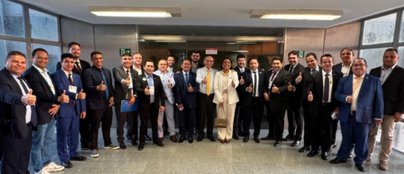 Marcelo Castro com prefeitos piauienses