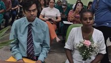 Paciente em cuidados paliativos realiza casamento emocionante no HUT