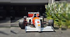 Réplica de McLaren de Ayrton Senna apreendida pela PF fica retida