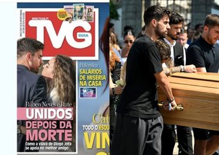 Rúben Neves critica capa de revista que insinua romance com viúva de Diogo Jota