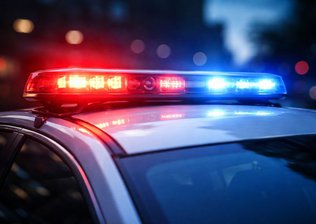 Sirene Policial; ilustração