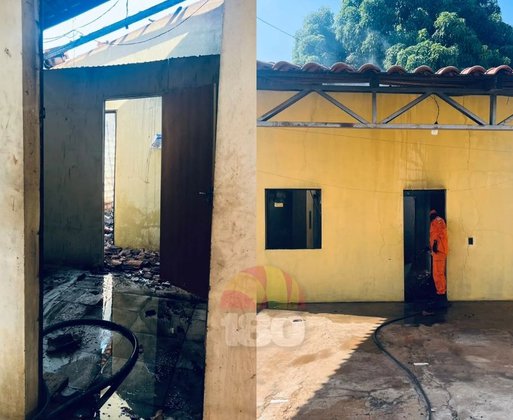 Celular na tomada provoca incêndio em residência em Uruçuí
