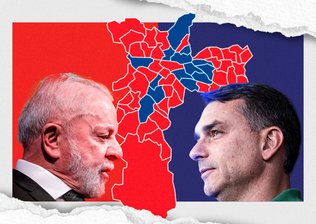 Eleições 2026: Lula ganha em 13 capitais e Flávio Bolsonaro em 14