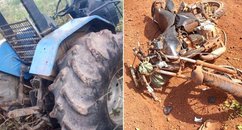 Homem de 50 anos morre após acidente entre moto e trator no interior do Piauí