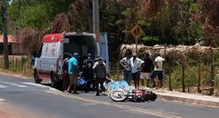 Homem morre após perder controle de moto em estrada, no povoado Cacimba Velha