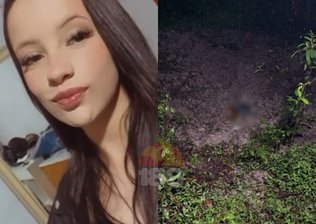 Jovem de 19 anos desaparecida há 20 dias é encontrada morta e enterrada em cova rasa