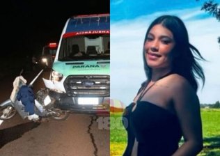 Jovem de 26 anos morre após moto ser atingida por ambulância no Paraná