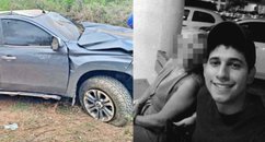 Jovem perde a vida após perder controle de caminhonete e capotar