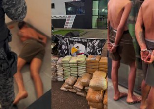 Líder de facção e comparsa são presos por chacina em MT; drogas apreendidas