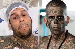 "Mais tatuado do Brasil", influenciador revela câncer maligno após cirurgia