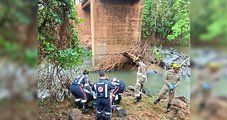 Motociclista morre após perder equilíbrio e cair de ponte em GO