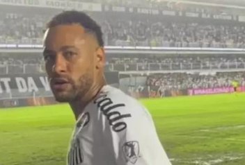 Neymar se revolta com expulsão e detona Rodrigo Nestor nas redes sociais
