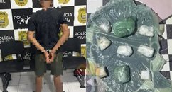 Suspeito arremessa pacotes de droga em terreno baldio, mas acaba preso no Piauí