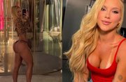 Virginia Fonseca exibe bronzeado e mostra marquinha